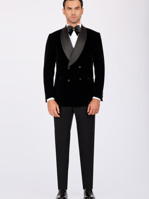 Jakar Wedding Suit with Shawl Satin Lapel