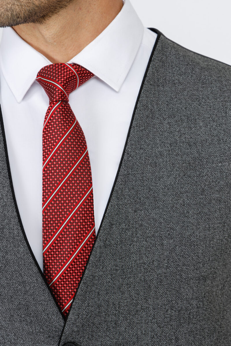 Slim Fit Peak Lapel Suit