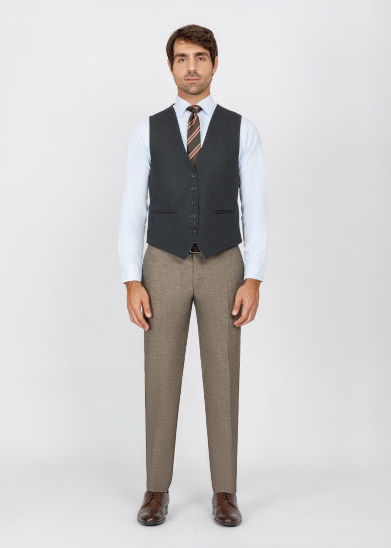 Slim Fit Peak Lapel Suit