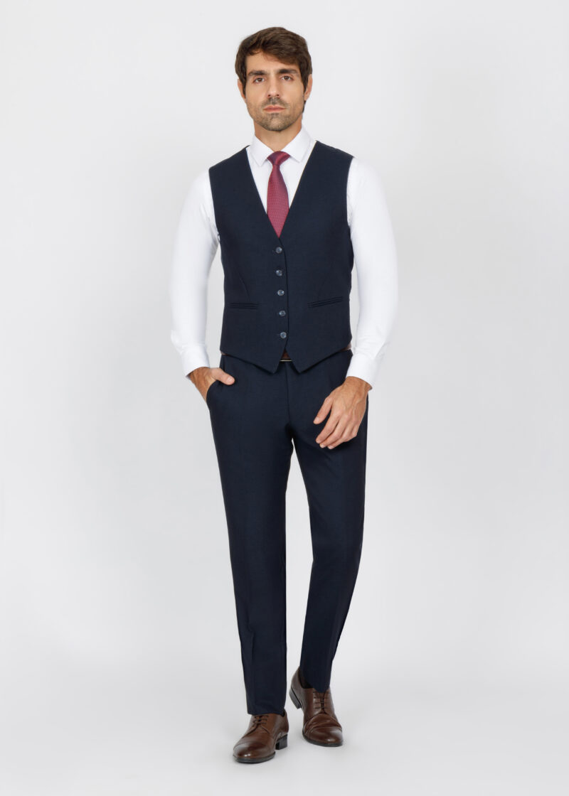 Slim Fit Peak Lapel Suit