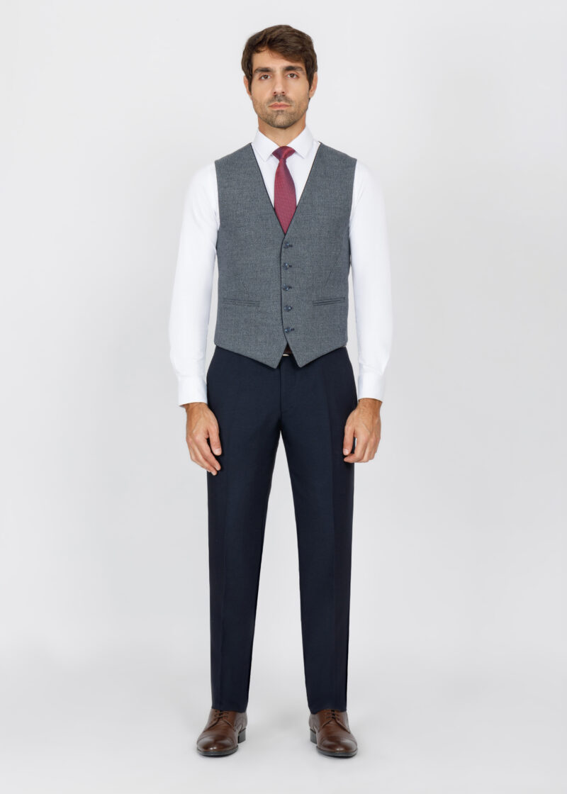 Slim Fit Peak Lapel Suit