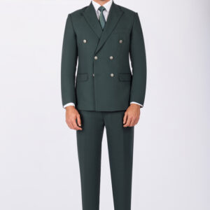 Double Breasted Slim Fit Suit